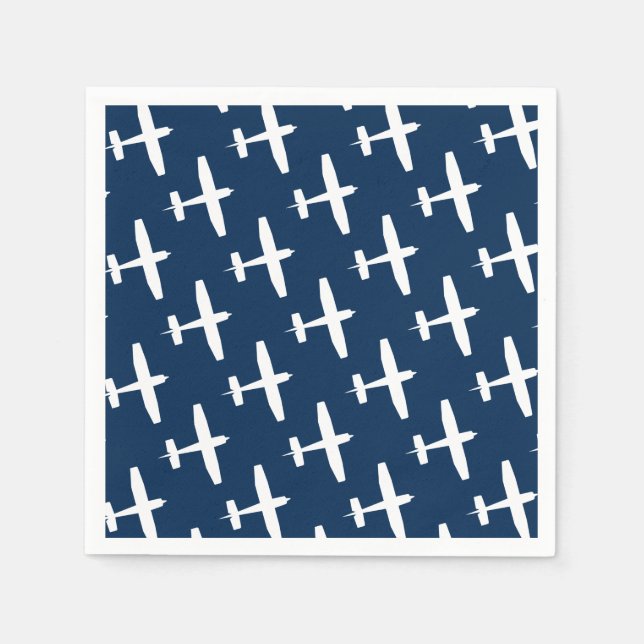 Flygplan Pappersservett (Framsidan)