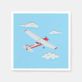 Flygplan Party Samling! Pappersservett