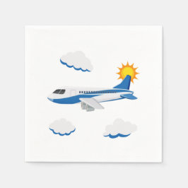 Flygplan Party Samling! Pappersservett