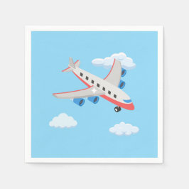 Flygplan Party Samling! Pappersservett