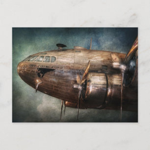 Flygplan - Pilot - Flygmolnet Vykort