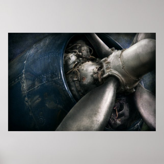 Flygplan - Pilot - Prop - Du är klar att åka Poster (Framsidan)