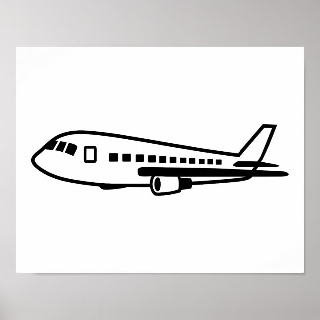 Flygplan Poster (Framsidan)