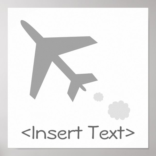 Flygplan Poster (Framsidan)