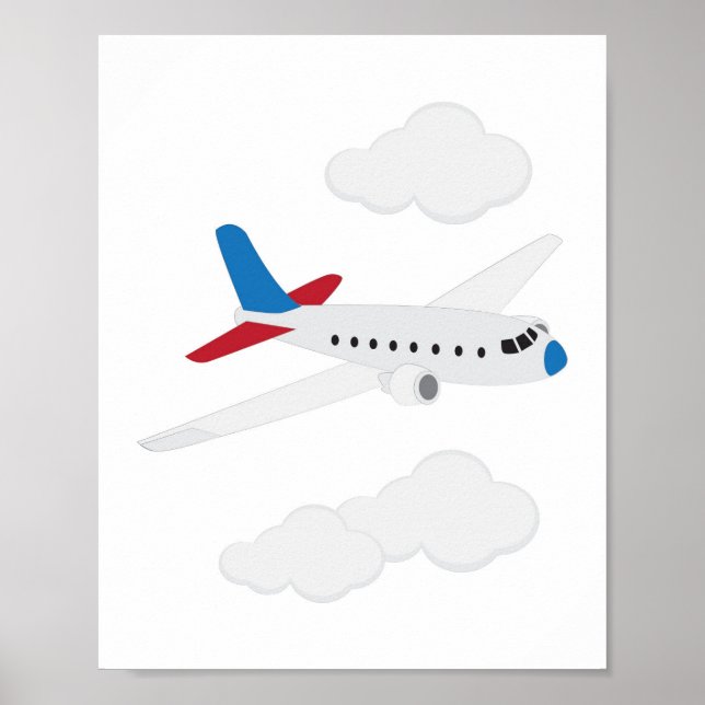 Flygplan Poster (Framsidan)
