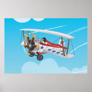 flygplan poster