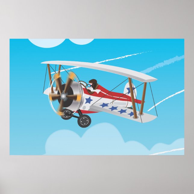 flygplan poster (Framsidan)