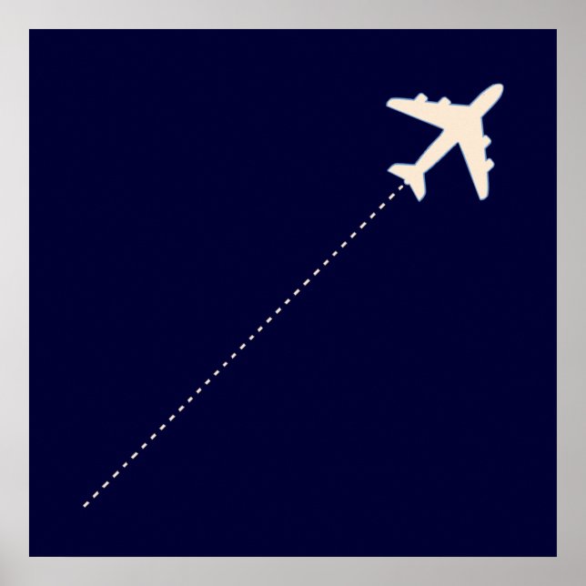 flygplan poster (Framsidan)