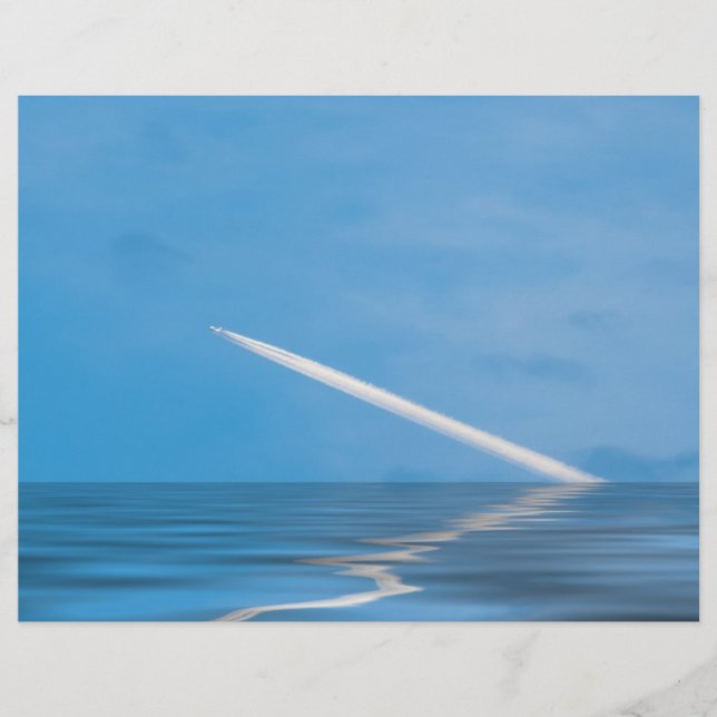 Flygplan Reklamblad (Framsidan)