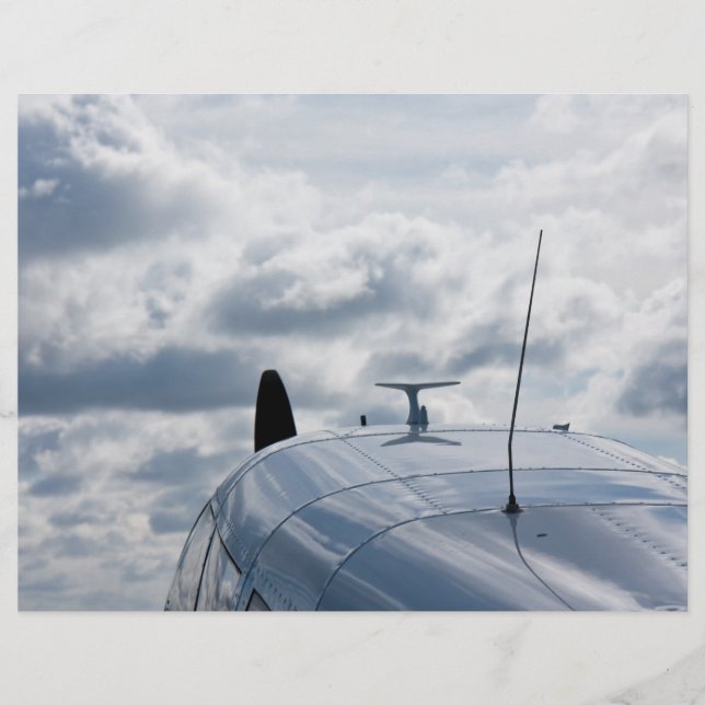 Flygplan Reklamblad (Framsidan)