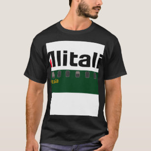 Flygplan s Alitalia T Shirt