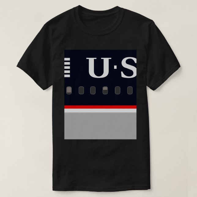 Flygplan s US Airways T Shirt (Design framsida)