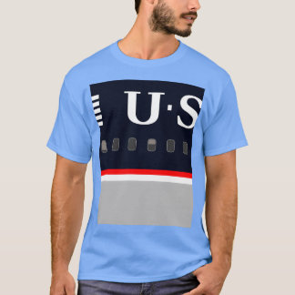 Flygplan s US Airways  T Shirt