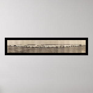 Flygplan San Antonio Photo 1918 Poster