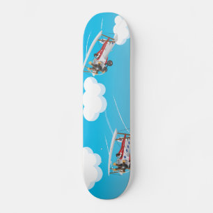 flygplan skateboard bräda 21,5 cm