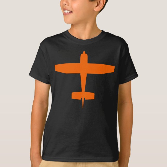 Flygplan T-shirt (Framsida)