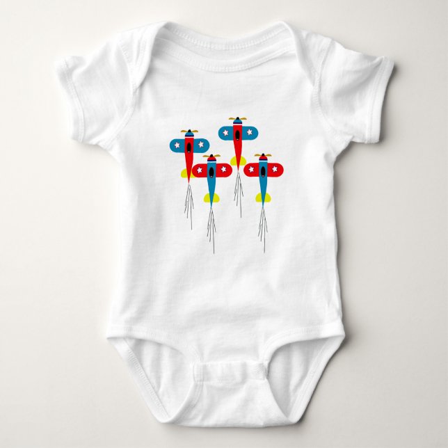 Flygplan T-shirt (Framsida)