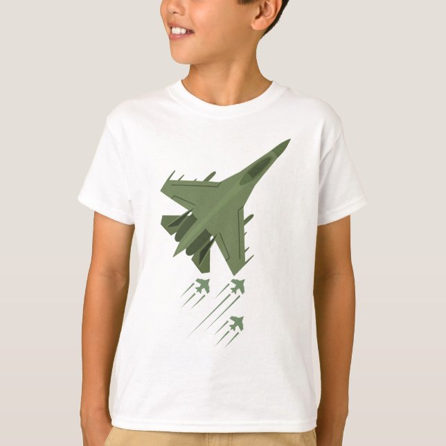 flygplan t shirt (Framsida)