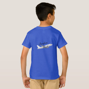 Flygplan T Shirt för barn