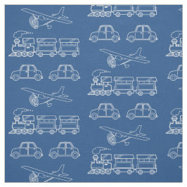 Flygplan, tåg och bilen planlägger redigerbar tyg