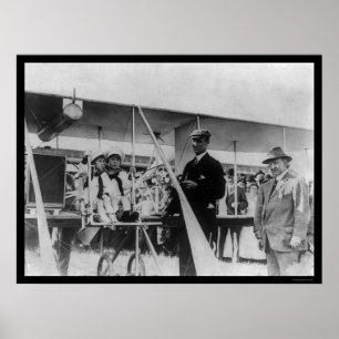 Flygplan Tävling Winner Cal Rodgers 1911 Poster