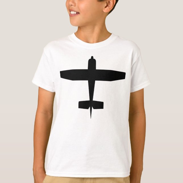 Flygplan Tee Shirt (Framsida)