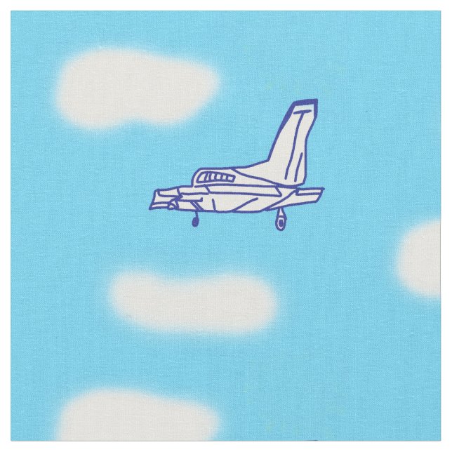 Flygplan Tyg (Närbild)