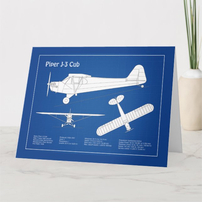 Flygplan unge - Flygplanets plan för flygplansavtr Tack Kort (Framsida)