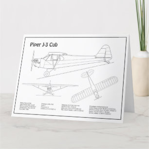 Flygplan unge - Flygplanets planritningar BD Tack Kort