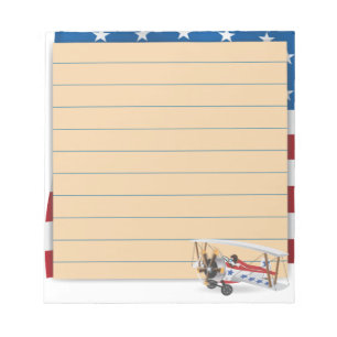 Flygplan USA Anteckningsblock