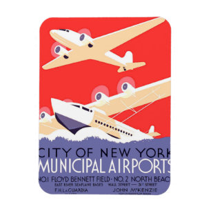Flygplan Vintage Propeller Flygplan Magnet