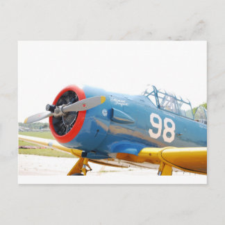 Flygplan Vykort