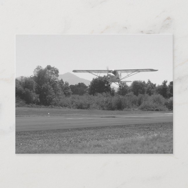 Flygplan Vykort (Framsida)