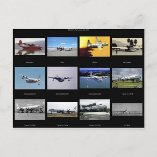 Flygplan Vykort