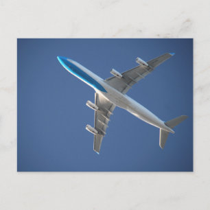 Flygplan Vykort