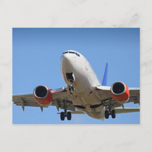 Flygplan Vykort