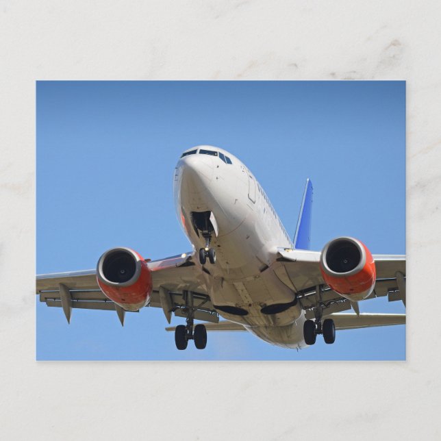 Flygplan Vykort (Framsida)