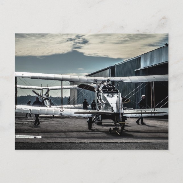 Flygplan Vykort (Framsida)