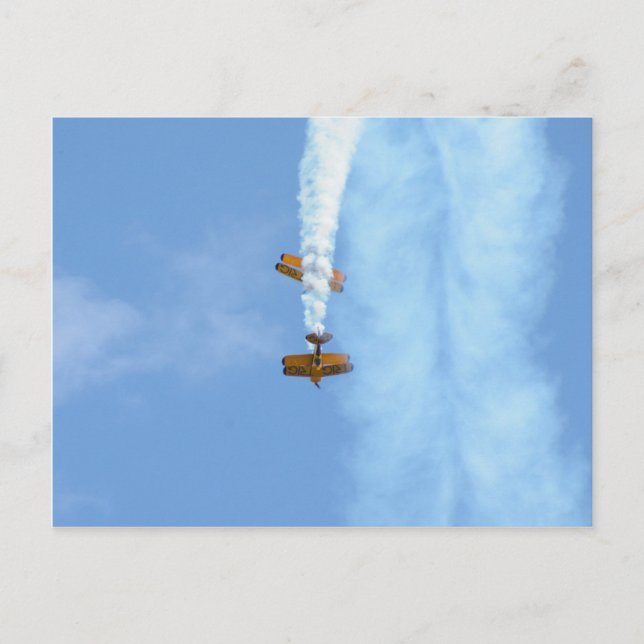 Flygplan Vykort (Framsida)