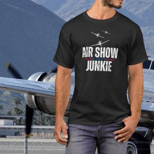 Flygplan WWII: Militär luftfart Junkie T Shirt