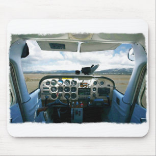 Flygplancockpit Musmatta