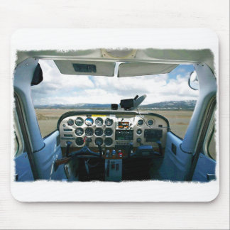 Flygplancockpit Musmatta