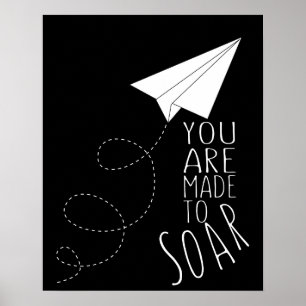 flygplanet du gjorde mitt hjärta så inspirerande poster