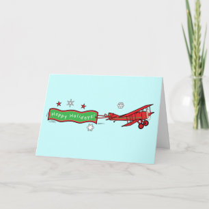 Flygplanet Glad helg jul