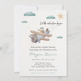 Flygplanets babyskor - inbjudningar - resa