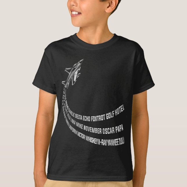 Flygplanets flygplatspilot t shirt (Framsida)