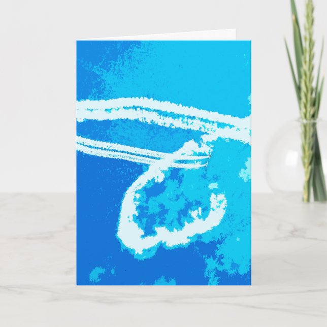 Flygplanets hjärta meddelande (Framsida)