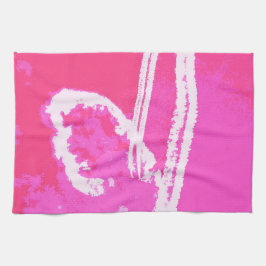 Flygplanets hjärtans Rosa Kökshandduk