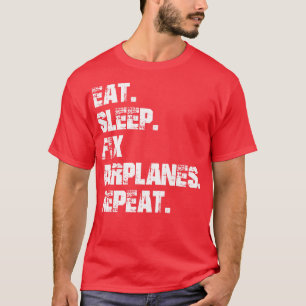 Flygplanets mekaniska viloläge (Eat-viloläge) Fix- T Shirt