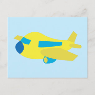 Flygplanets utformning vykort